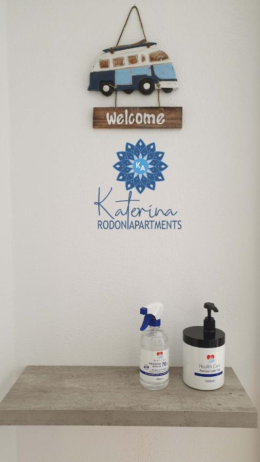 Katerina Rodon Apartments Nea Roda Bagian luar foto
